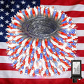 750 LED 240FT Christmas String Lights Outdoor Christmas Light with 8 Lighting Modes&amp Timer &amp Memory Plug in Waterproof Clear Wire Twinkle Light for for Xmas Yard Tree Party Decor Red White B