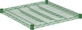 24 x 36 Green Epoxy Finish Metal NSF Wire Shelf for Shelving Units and Storage (30V-094)