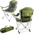 Picnic TIME NCAA Arkansas Razorbacks Reclining Camp Chair - Beach Chair for Adults - Sports Chair with Carry Bag
