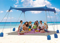 Gorich Beach Tent Sun Shelter with 8 Sandbags UPF50+ Protection &amp Windproof Pop Up Beach Canopy Tent Sun Shade for Family Travel &amp Camping Easy Setup Canopy Umbrella