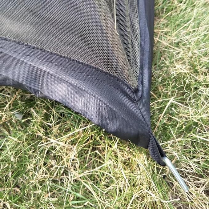 Mesh Tent for Backpacking and Camping Water Resistant Oxford Floor No-Trekker Pole Tent Netting Tent Breeze Mesh Inner Tent Ultralight 1 Person Summer Tent