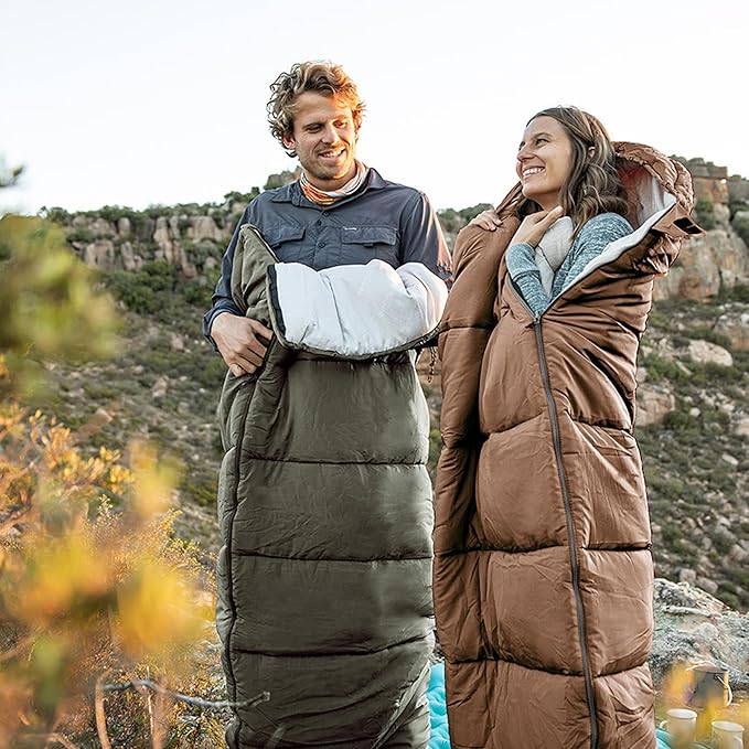 Naturehike Sleeping Bags for Adults Cold Weather &amp Warm - 25F 30F 50F All Season Lightweight Backpacking Sleeping Bag Compact Expendable Spliceable for Couples for Hiking Camping Hunting