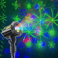 Poeland Christmas Moving Laser Lights Garden Projector Lights 30 Patterns Decorative Lights for Indoor Outdoor Home Garden