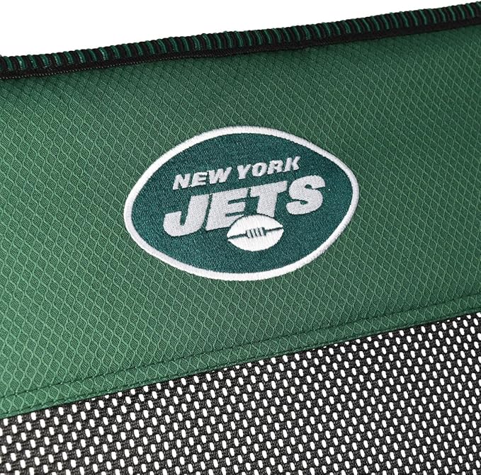 Kijaro Dual Lock Pro Sports Fan Folding Chair 26 L x 35.5 W x 37 H New York Jets