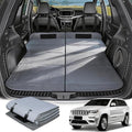 Car Bed for Jeep Grand Cherokee Foldable Non-Inflatable Memory Foam Camping Mattress Thickened Portable SUV Trunk Sleeping Pad Air Mattress Upgrade for Camping &amp Travel Essentials With Storage