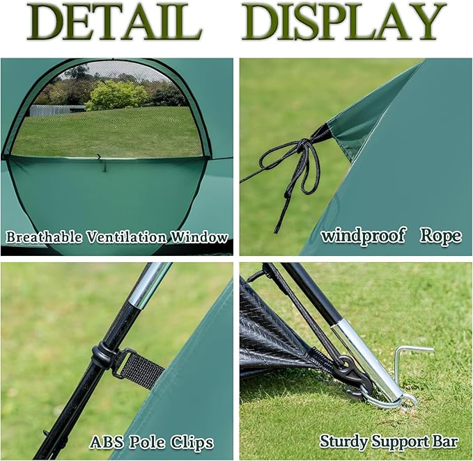Camping Tent for 2/4/6 Person Dome Camping Tent with Removable Rainfly Waterproof &amp Windproof Tent Double Layer Family Tents Easy Setup Tent for Hiking Backpacking Picnic