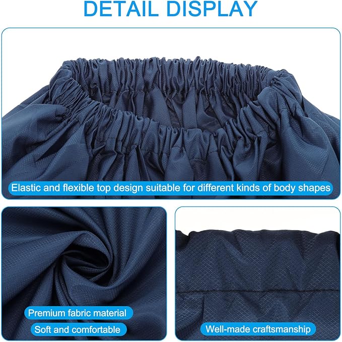 PATIKIL Portable Dressing Room 3.94ft Length Instant Dressing Cover Up Changing Tent Privacy Shelters for Beach Boating Camping Competition Dark Blue