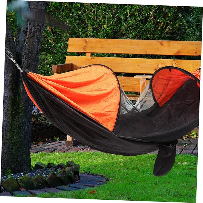 POPETPOP 1pc Portable Multi-Function Suspended Tent Hammock for Outdoor Camping Uv and Netting Lightweight and Easy to Carry