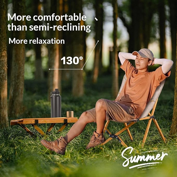 Camping Chairs Foldable Portable Camping Chair Reinforced Fabric Design with 300 lbs Weight Capacity Ideal for Camping Picnics Hiking and Beach Use