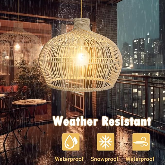 Outdoor Chandelier Solar Pendant Light Outdoor Hanging Light Lantern Solar Chandelier Lights with Remote Dimmable for Porch Patio Gazebo Garden Yard Decoration White
