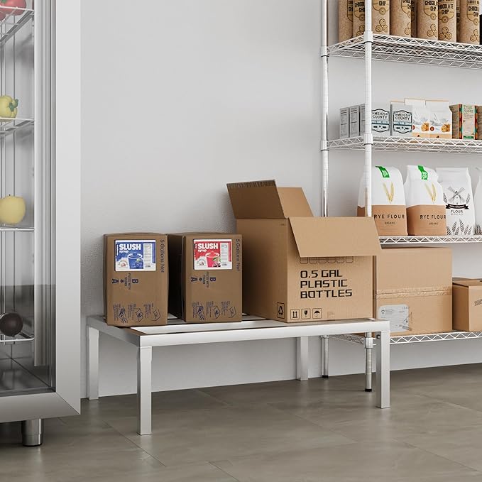 Aluminum Dunnage Rack 36 x 24 | 12 Off The Floor | 1200 Lbs Capacity