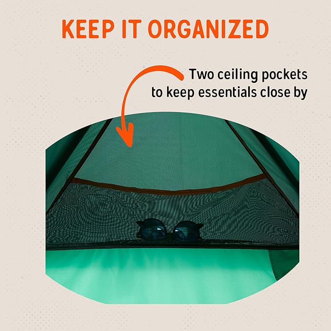 Kelty Discovery H2GO Privacy Shelter Campsite Shower and Changing Shelter Zippered Entry Steel Pole Frame Freestanding