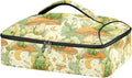 Casserole Carrier Mushroom and FrogInsulated Casserole Carrier for Hot or Cold Food Thermal Lunch Tote for Potluck Parties Picnic Beach Fits 9 x 13 Inches Baking Dish
