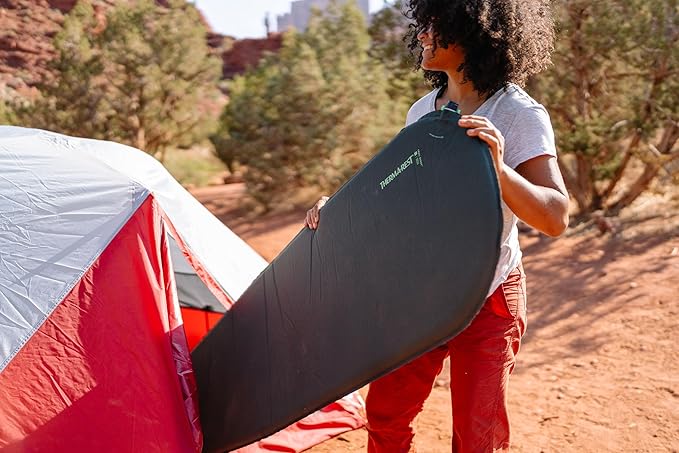 Therm-a-Rest Trail Scout Self-Inflating Camping and Backpacking Sleeping Pad Regular - 72 x 20 Inches