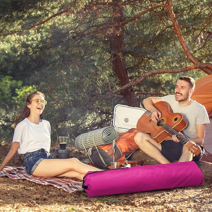 Xxerciz Foldable Camp Chair Replacement Bag with Shoulder Strap for Outdoor Camping Travel Carrying Cover Heavy Duty Large Storage Folding Chair Bag (Chair is not included)