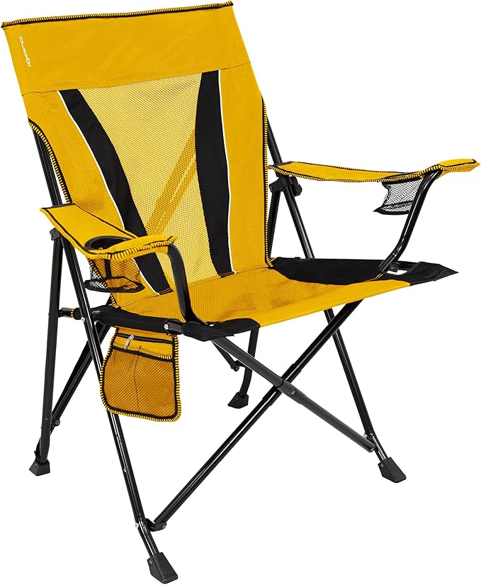 Kijaro XXL Dual Lock Portable Camping Chair - Supports Up to 400lbs - Enjoy The Outdoors in a Versatile Folding Sports &amp Outdoor Chair