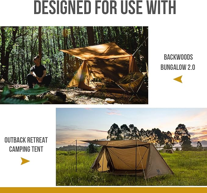 OneTigris Waterproof Tent Footprint 81 x 65