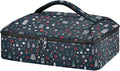 Casserole Carrier Pattern Italian SymbolsInsulated Casserole Carrier for Hot or Cold Food Thermal Lunch Tote for Potluck Parties Picnic Beach Fits 9 x 13 Inches Baking Dish