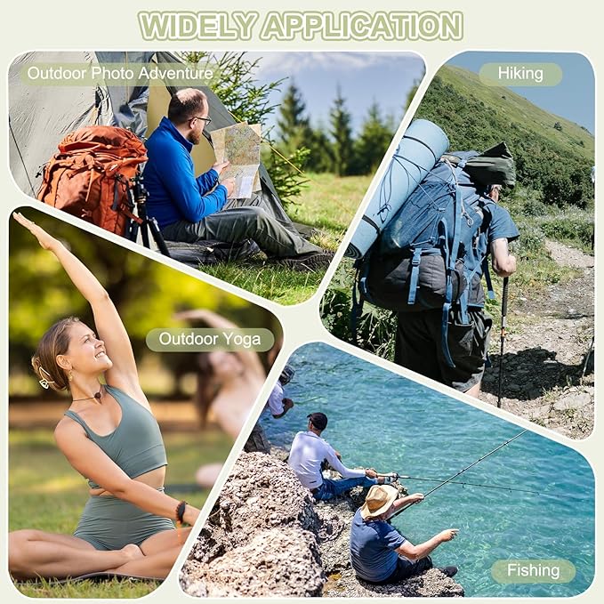 Camp Chair Replacement Bag Camping Folding Chair Storage Bag Large Zippered with Handle Strap 43 x 8 x 8 Inch Fit for Outdoor Travel Tent Storage (2 Pack Black)