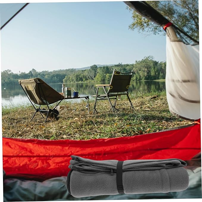 Sosoport Fleece Sleeping Bag Liner for Adults Lightweight Portable Warmth for Outdoor Camping and Indoor Naptime for Backpacking Hiking and Travel