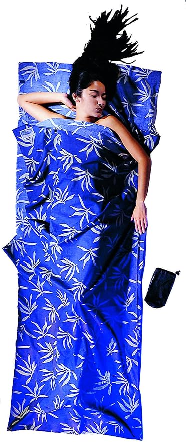 Cocoon Cotton TravelSheet (Leaves 86-Inch x 35-Inch)