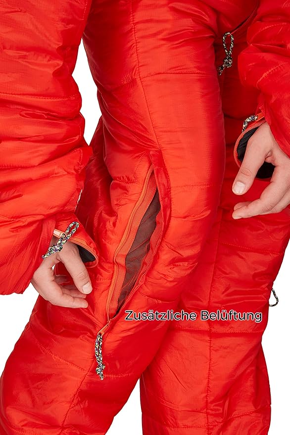 hygger – Original Sleeping Bag with Arms and Legs 3M Thinsulate Filling Makes it Warm Lightweight &amp Small in Pack Size