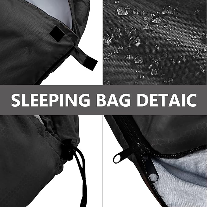 Sleeping Bags for AdultsKids &amp Girls-Warm &amp Cold Weather Lightweight Waterproof Sleeping Bag Backpack with Compact BagGreat for 3-4 Seasons HikingCamping and Outdoor