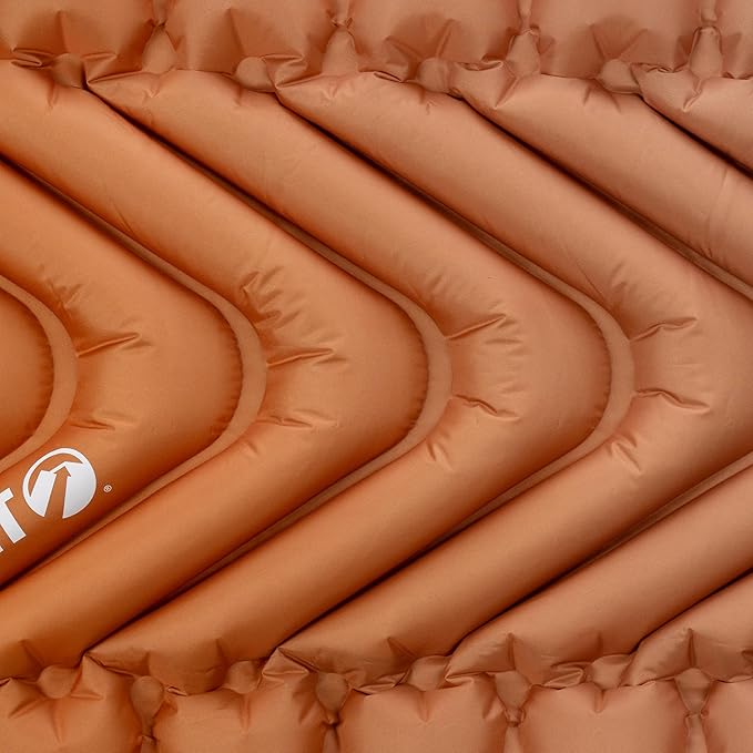 KLYMIT Insulated Static V2 Inflatable Sleeping Pad | Upgraded Comfort | Portable Ultralight Easy to Inflate Foldable Air Bed for Camping Backpacking &amp Hiking — Blend