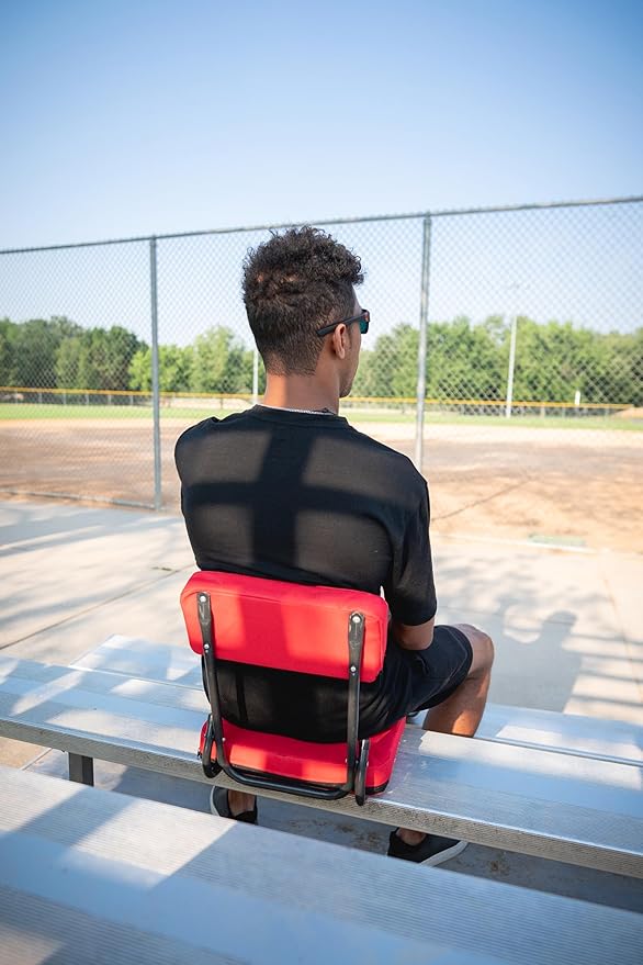 Stansport G-4-60-STA G-4-60 Coliseum Chair Red