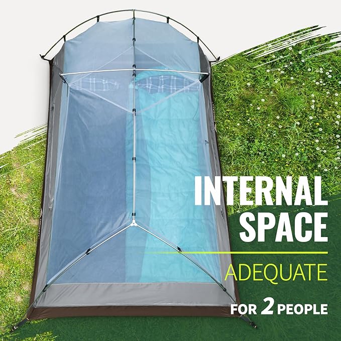 Forceatt Tent for 2 and 3 Person is Waterproof and Windproof Camping Tent for 3 to 4 SeasonsLightweight Aluminum Pole Backpacking Tent Can be Set Up QuicklyGreat for Hiking