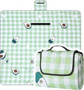 Dimatic Cute Picnic Blankets 78x78 Extra Large Beach Blankets Waterproof Sand Proof Foldable Portable for Outdoor Family Camping
