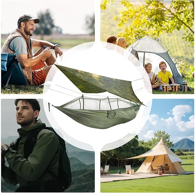 Camping Hammock Fly Net Keeps Out Fly Net Netting Waterproof Protective Mesh for Backpacking Backyard Garden Hiking Travel Fishing Patio Outdoor Outside