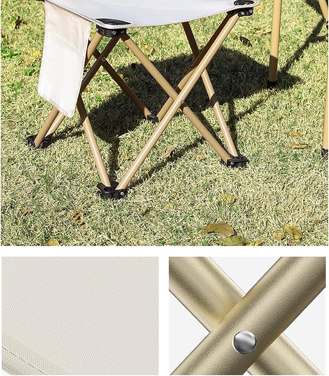Camping Chairs Camping Stool Folding Samll Chair Portable Stool for Camping Fishing Hiking Gardening Camping Chair with Carry Bag