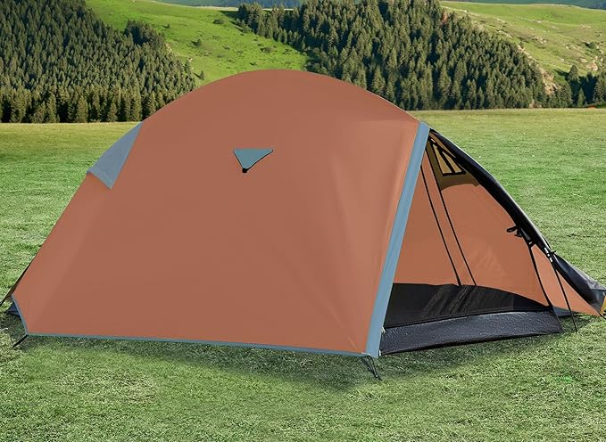 Backpacking Tents for Camping - Easy Set Up Tent Waterproof Light Weight Tent for One or Two Person Hiking Travling