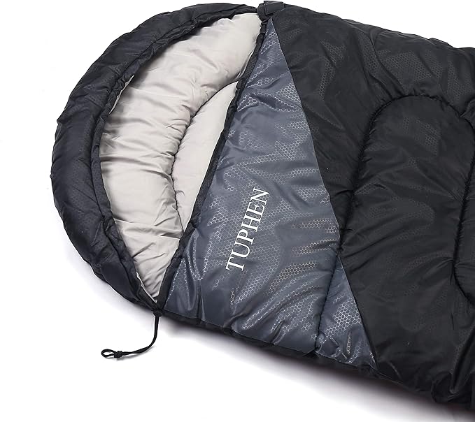 tuphen- Sleeping Bags for Adults Kids Boys Girls Backpacking Hiking Camping Microfiber Liner Cold Warm Weather 4 Seasons Indoor Outdoor Use Lightweight &amp Waterproof