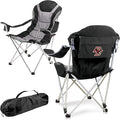 Picnic TIME NCAA Arkansas Razorbacks Reclining Camp Chair - Beach Chair for Adults - Sports Chair with Carry Bag