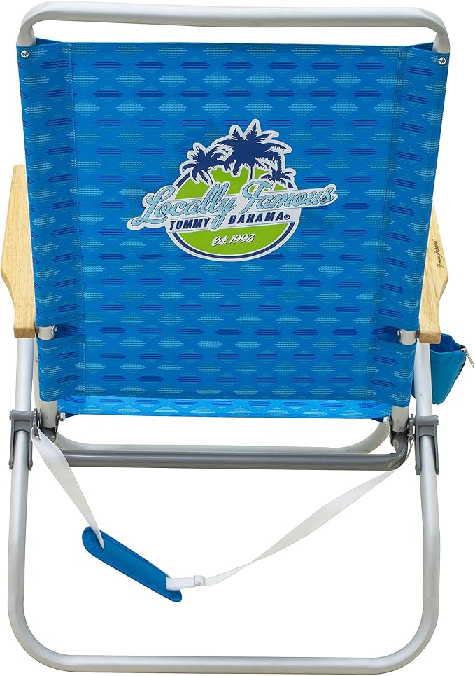 Tommy Bahama 4-Position Easy in-Easy Out Folding Beach Chair