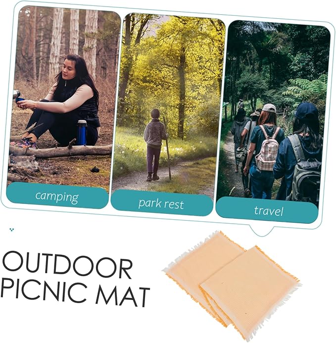 DECHOUS Thick Outdoor Picnic Mat Portable Camping Blanket Breathable Beach Mat
