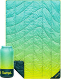 Rumpl Backcountry Puffy Blanket - Packing Comfort Into Uncomfortable Places 100% Recycled Polyester Insulation Lightweight Packable Water Resistant 52 x 75 Ridge Lines
