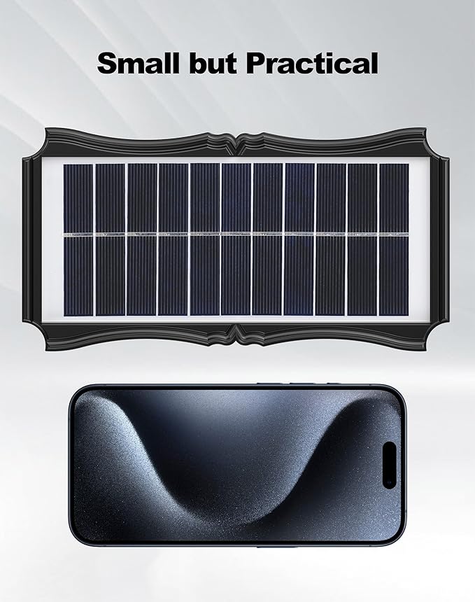Solar Step Lights Outdoor 6 Pack 1500mAh Wall LightsFence Lights Solar Powered IP65 Outdoor Up and Down Solar Lighting for Step Wall Fence