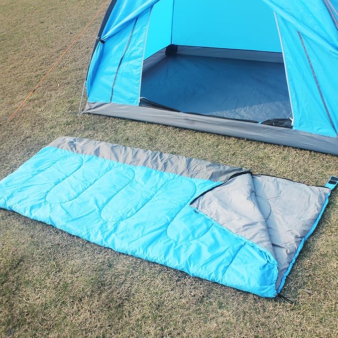 Envelope Sleeping Bag Three Seasons Constant Temperature Sleeping Bag Suitable for All Ages Indoor Hotel Accommodation or Outdoor Travel…
