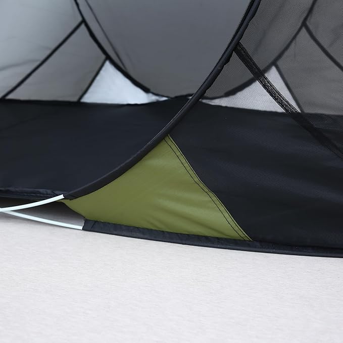 Akiky Pop Up Mosquito Tent for Camping1 Person Camping Tent with Bug Screen TentMosquito Net Foldable Portable for Adults Kids