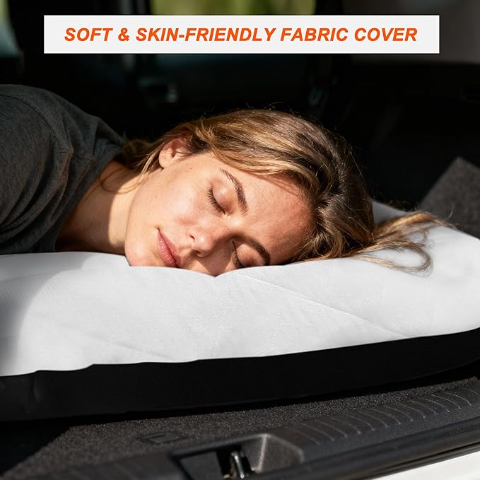Inflatable Sleeping Pad Heating CoverHeated Covers for Memory Foam Camping Mattress PadOutdoor Sleeping Pad 78 * 28 * 5in (Only Heated Cover)