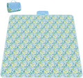 Picnic Blanket 77 x 79 Inches Waterproof Oxford Fabric Picnic Blanket Portable and Foldable Outdoor Mat for Camping Beach and Family Picnics