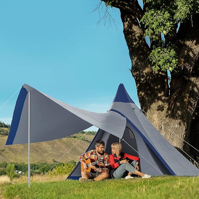 Outsunny Tents Camping Teepee Tent