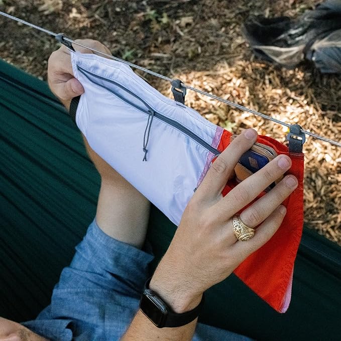 KAMMOK Mantis Hammock All Seasons Mosquito Net Storage Bag Camping Outdoor Activities - Pine Green