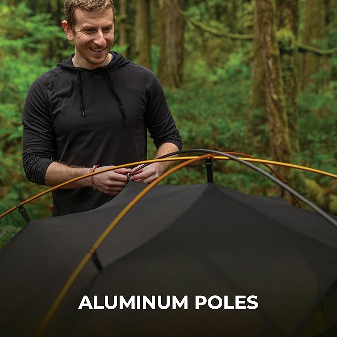 Teton Sports Mountain Ultra Tents 1-4 Person Backpacking Tent Lightweight Perfect for Camping Hiking and Backpacking – Waterproof and Built to Last