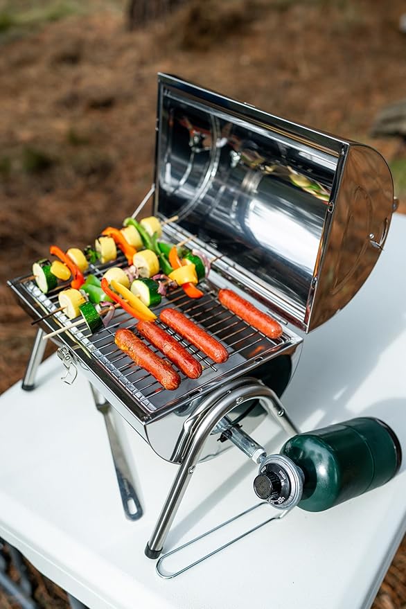 Stansport Stainless Steel Propane BBQ Grill (035)