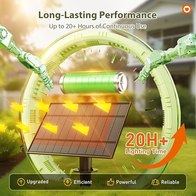 addlon 102(96+6) FT Solar String Lights WaterproofPatio Light Solar Powered with Remote &amp USB Port 3 Modes 30+2 LED Shatterproof Bulbs Outdoor Lighting for Camping Backyard Garden