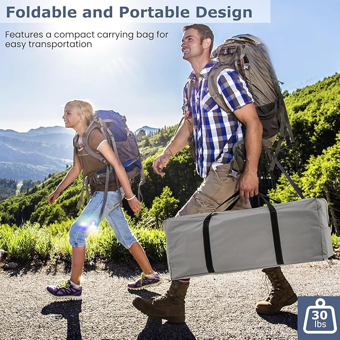 KOTEK 6-8 Person Tents for Camping Family Tent with 2 Rooms 2 Doors 2 Mesh Windows Porch &amp Removable Rainfly Large Camping Tent for Outdoor Picnic Hiking Gathering